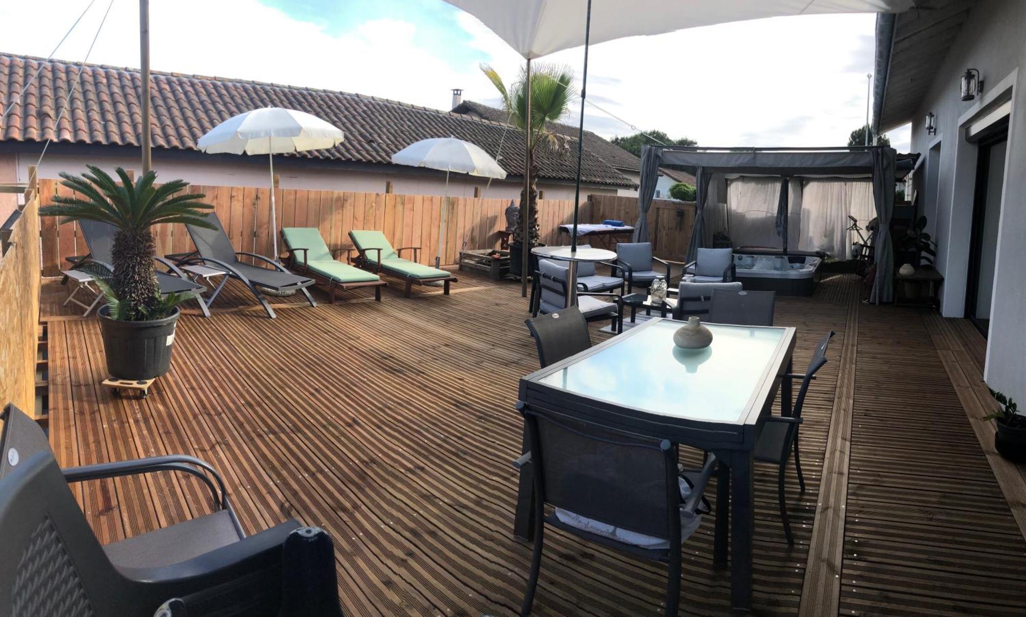 "Les Logis D'Argent" Chambre D'Hote Avec Wc, Sdb, Tv, Wifi, Option Petit Dejeuner , Parking Mimizan-Plage Kültér fotó